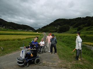 案山子まつり全景 案山子まつり全景